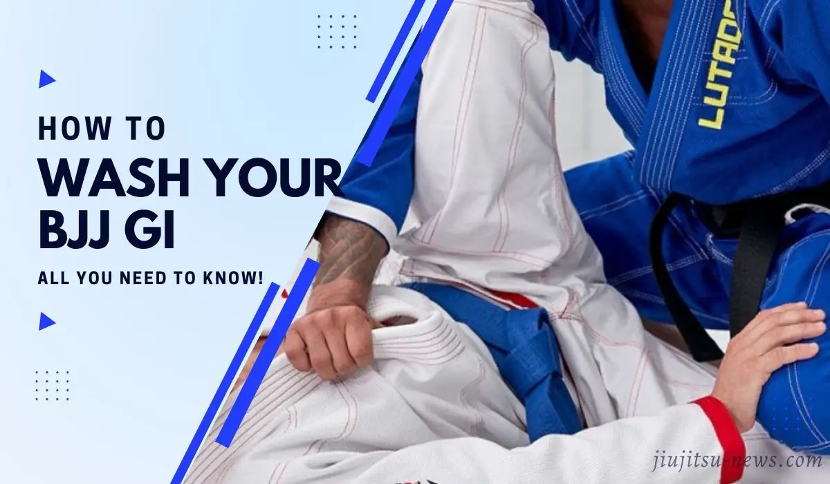 how to wash bjj gi