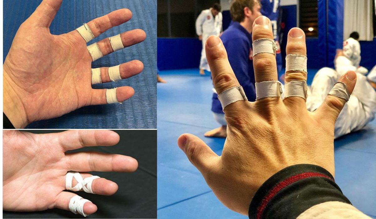 How to Tape Fingers for BJJ