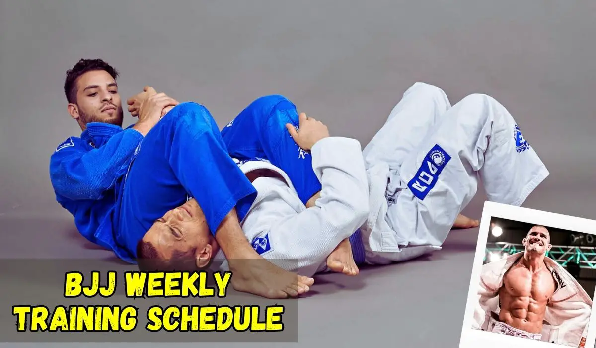 BJJ Weekly Training schedule