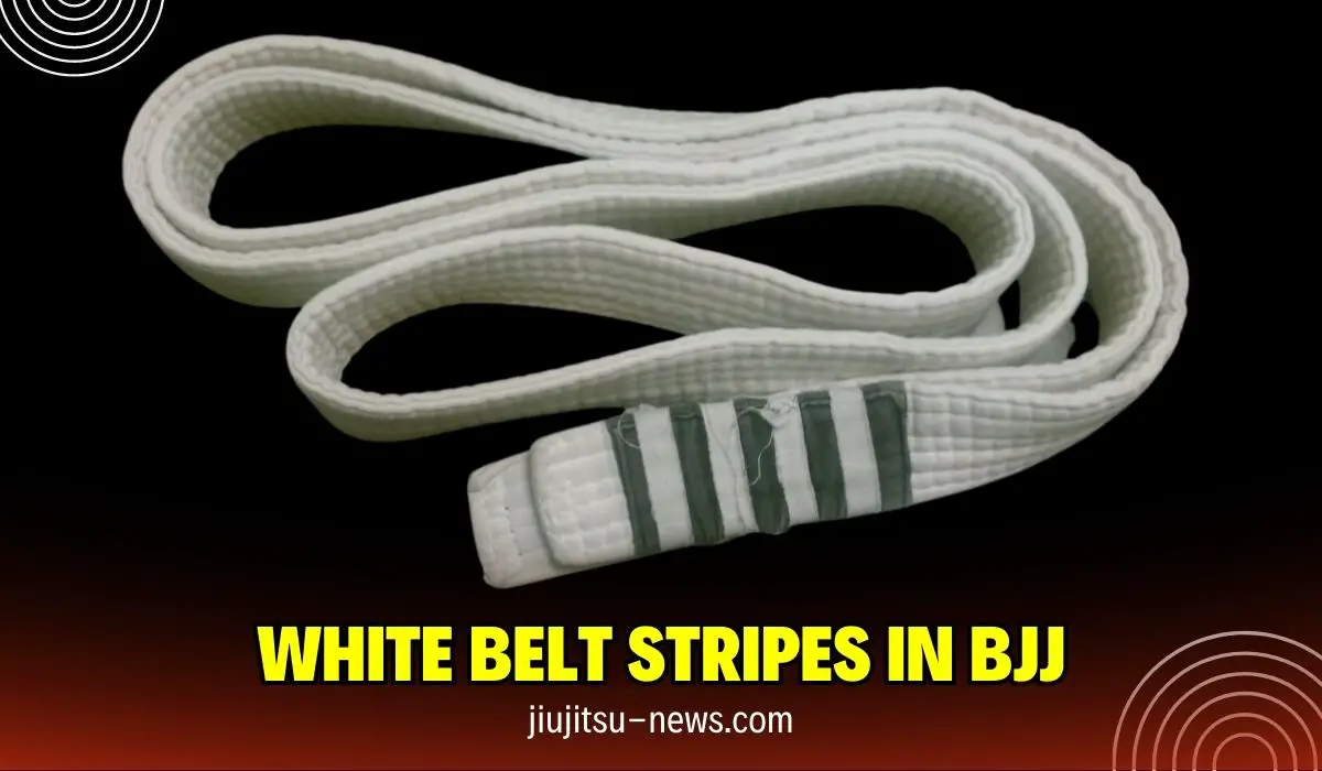 White Belt Stripes in BJJ
